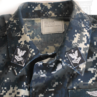 BLOUSE WORKING US NAVY NWU 2等兵曹 の商品詳細｜ミリタリーショップなら米軍放出品の専門店の沖縄ミリカジ