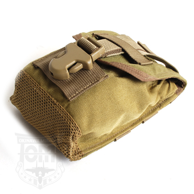 EAGLE MOLLE CANTEEN POUCH 1QT KHAKI