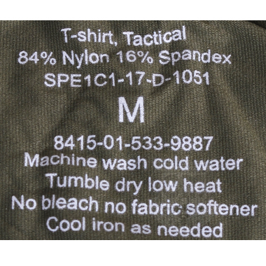 TACTICAL T-SHIRT OD 伸縮タイプ