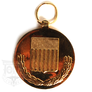 NATIONAL DEFENSE MEDAL 帯無 ゴールド/ミラー