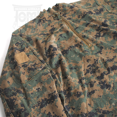 INCLEMENT WEATHER COMBAT SHIRT WOODLAND MARPAT