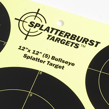 SPLATTERBURST TARGETS ターゲットペーパー