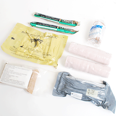 USMC FIRST AID KIT POUCH SET