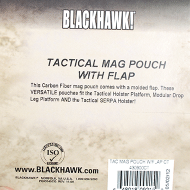 BLACKHAWK! TACTICAL MAG POUCH WITH FLAP