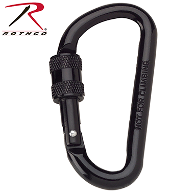 80mm LOCKING CARABINER

素材:アルミニウム

ブラックカラー

サイズ:約8×4cm