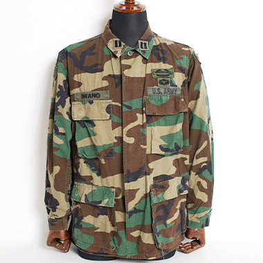 COAT HOT WEATHER WOODLAND CAMOUFLAGE PATTERN COMBATの商品詳細