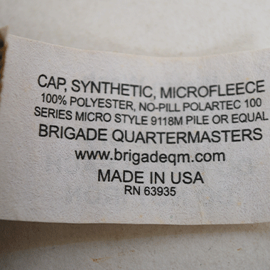 CAP SYNTHETIC MICROFLEECE