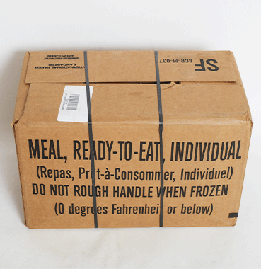 MERL READY-TO-EAT MRE CASE A MENUS 1-12の商品詳細｜ミリタリーショップなら米軍放出品の専門店の沖縄ミリカジ