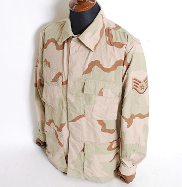 COAT DESERT CAMOUFLAGE PATTERN COMBAT