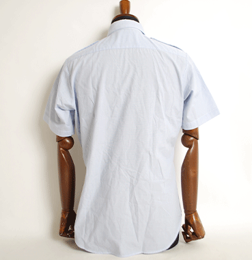 SHIRT MANS SHORT SLEEVE BLUE 1550