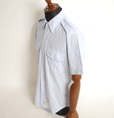 SHIRT MANS SHORT SLEEVE BLUE 1550