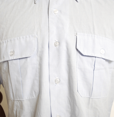 SHIRT MANS SHORT SLEEVE BLUE 1550