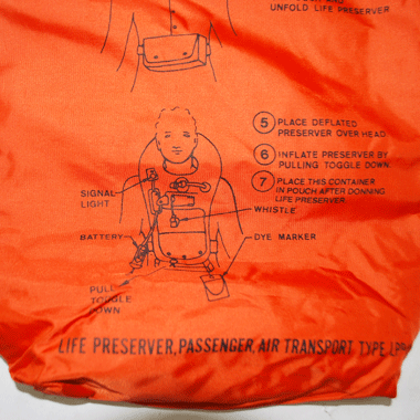 LPP-1A LIFE PRESERVER BAG