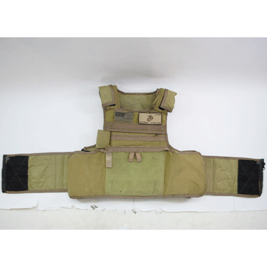 PARACLETE BODY ARMOR TAN ワッペン付き