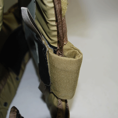 PARACLETE BODY ARMOR TAN ワッペン付き