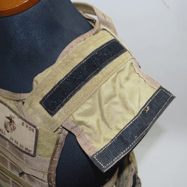 PARACLETE BODY ARMOR TAN ワッペン付き