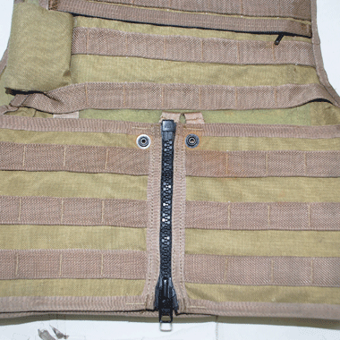 PARACLETE BODY ARMOR TAN ワッペン付き