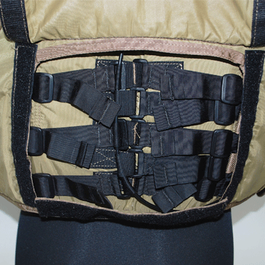 PARACLETE BODY ARMOR TAN ワッペン付き