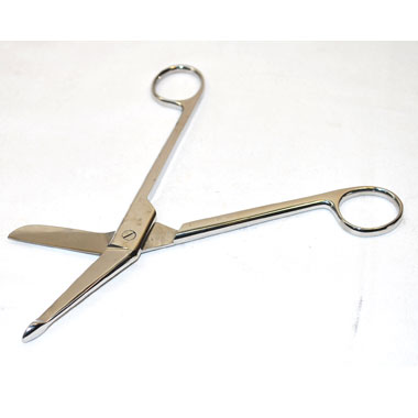 米軍払い下げ品　軍用実物

SURGICAL SCISSORS
535-1 SCISSORS,LISTER,BANDAGE,
7 1-4" 

surgical instrument社製の医療用のシザー（ハサミ）です。

先端部がくの字になっている為、
様々な角度からカットできます。
色々な用途で使用できる万能なハサミです。

コレクション、コスプレなどにいかがでしょうか？

サイズ18cm