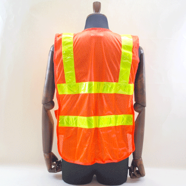 SAFETY VEST CLASS オレンジ MADE IN USA セーフティーベスト3500円⇒2500円