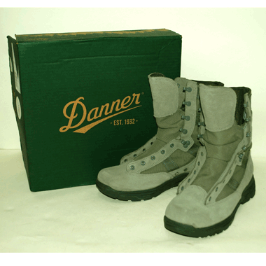 DANNER コンバットブーツ セージグリーン MADE IN USA ヒモなし 箱付き