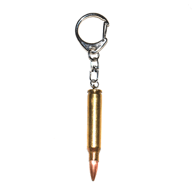 5.56mm ヴィンテージリアルダミーカート キーホルダー 弾丸アクセサリー