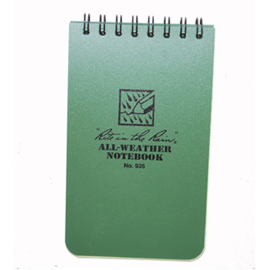 ALL-WEATHER NOTEBOOK 防水ノート ODの商品詳細｜ミリタリーショップ