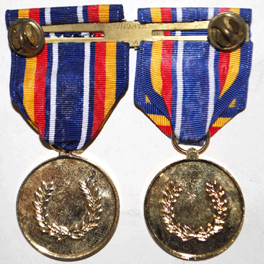 ARMY SERVICE MEDAL サービスメダル 2連 ゴールド