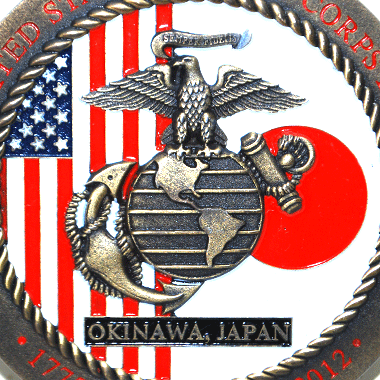 USMC アメリカ海兵隊 BIRTHDAY 記念 メダル 2012 沖縄限定品