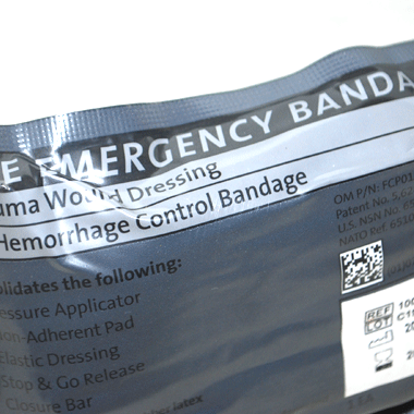 THE EMERGENCY BANDAGE 4 HEMORRHAGE CONTROL BANDAGE