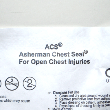 RUSCH ASHERMAN CHEST SEAL チェストシール