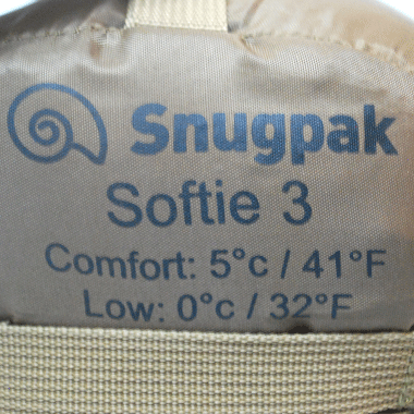 SNUGPAK SOFTIE3 スリーピングバッグ 寝袋 コヨーテ