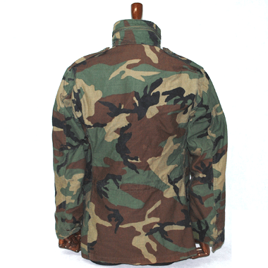 US ARMY COAT COLD WEATHER FIELD フィールドジャケット ワッペン付き ウッドランド