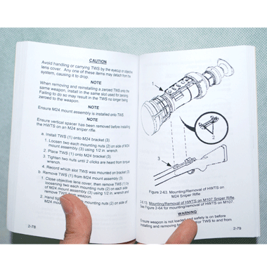 OPERATORS MANUAL FOR SIGHT THERMAL オペレーターマニュアル