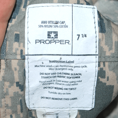 PROPEPER UTILITY CAP ワッペン付き ABU