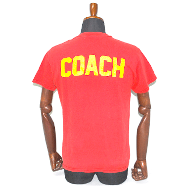 GILDAN MCAS MIRAMAR COACH プリントTシャツ レッド