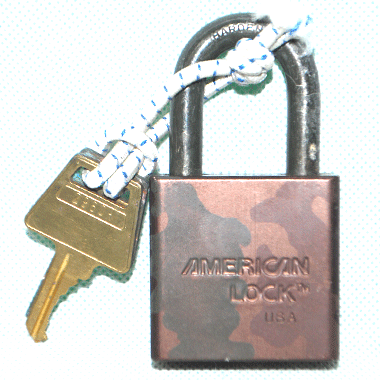 AMERICAN LOCK 南京錠 MADE IN USA 迷彩柄の商品詳細｜ミリタリー