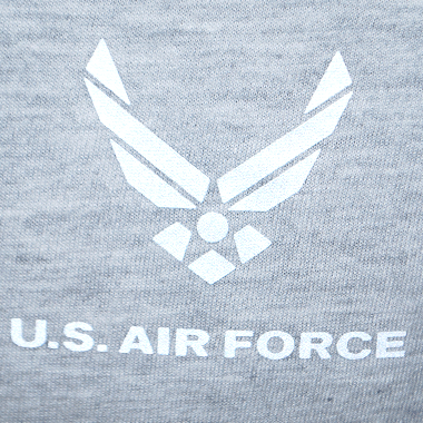 SOFFE AIR FORCE MILITARY T-SHIRT PTU グレー