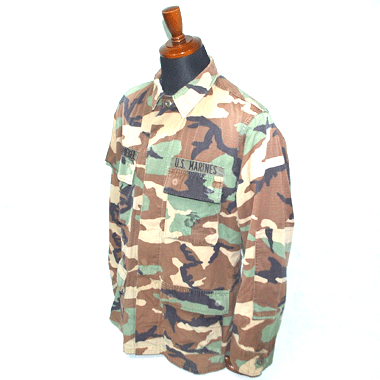 COAT HOT WEATHER WOODLAND CAMO PATTERN COMBAT BDUジャケット