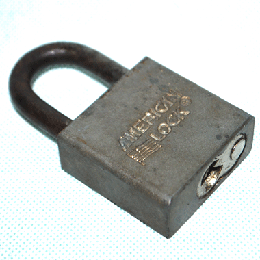 AMERICAN LOCK 南京錠 MADE IN USA YNGO5 5200