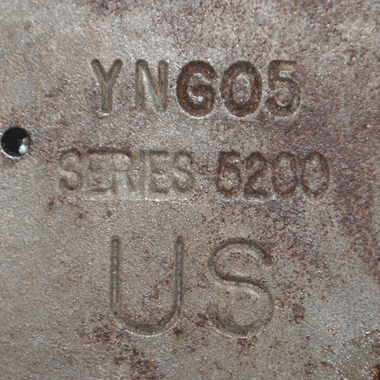 AMERICAN LOCK 南京錠 MADE IN USA YNGO5 5200