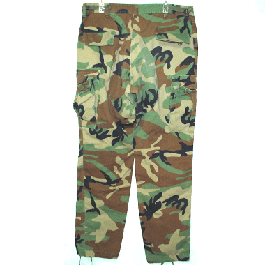 TROUSER TEMPERATE WOODLAND COMBAT BDUパンツ ノンリップ