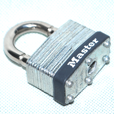 MASTER LOCK 南京錠 シルバー