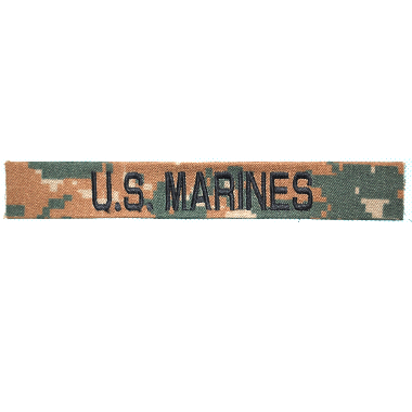 USMC アメリカ海兵隊 ネームテープ ブランチテープ 刺繍テープ