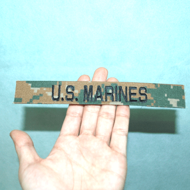 USMC アメリカ海兵隊 ネームテープ ブランチテープ 刺繍テープ マーパット