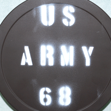 US ARMY スチール缶