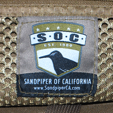 SOC SANDPIPER OF CALIFORNIA ミリタリー キャリーバッグ トランクシー