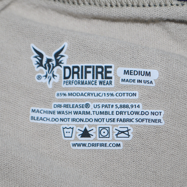 DRIFIRE インナーパンツ MADE IN USA サンド