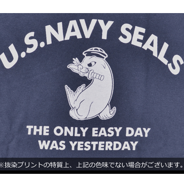 US NAVY SEALS 海豹 アザラシ Tシャツ ネイビー