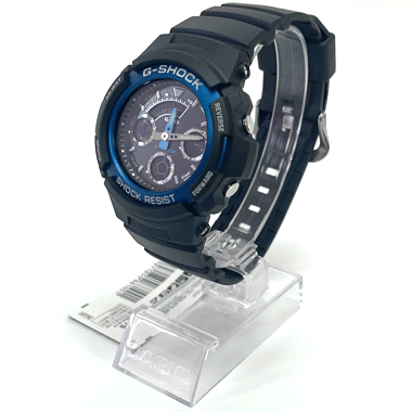 【CASIO 正規品】 G-SHOCK AW-590 SERIES AW-591-2AJF ブルー